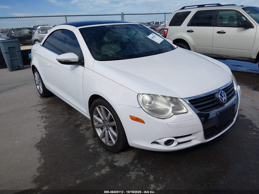 2011 VOLKSWAGEN EOS KOMFORT | WVWBA7AH8BV001969 | UPCARS