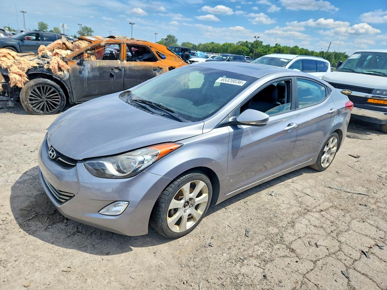 2013 HYUNDAI ELANTRA LIMITED | KMHDH4AE8DU640575 | UPCARS
