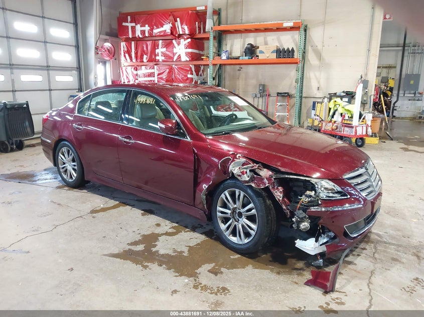 2012 HYUNDAI GENESIS 3.8 | KMHGC4DDXCU189601 | UPCARS