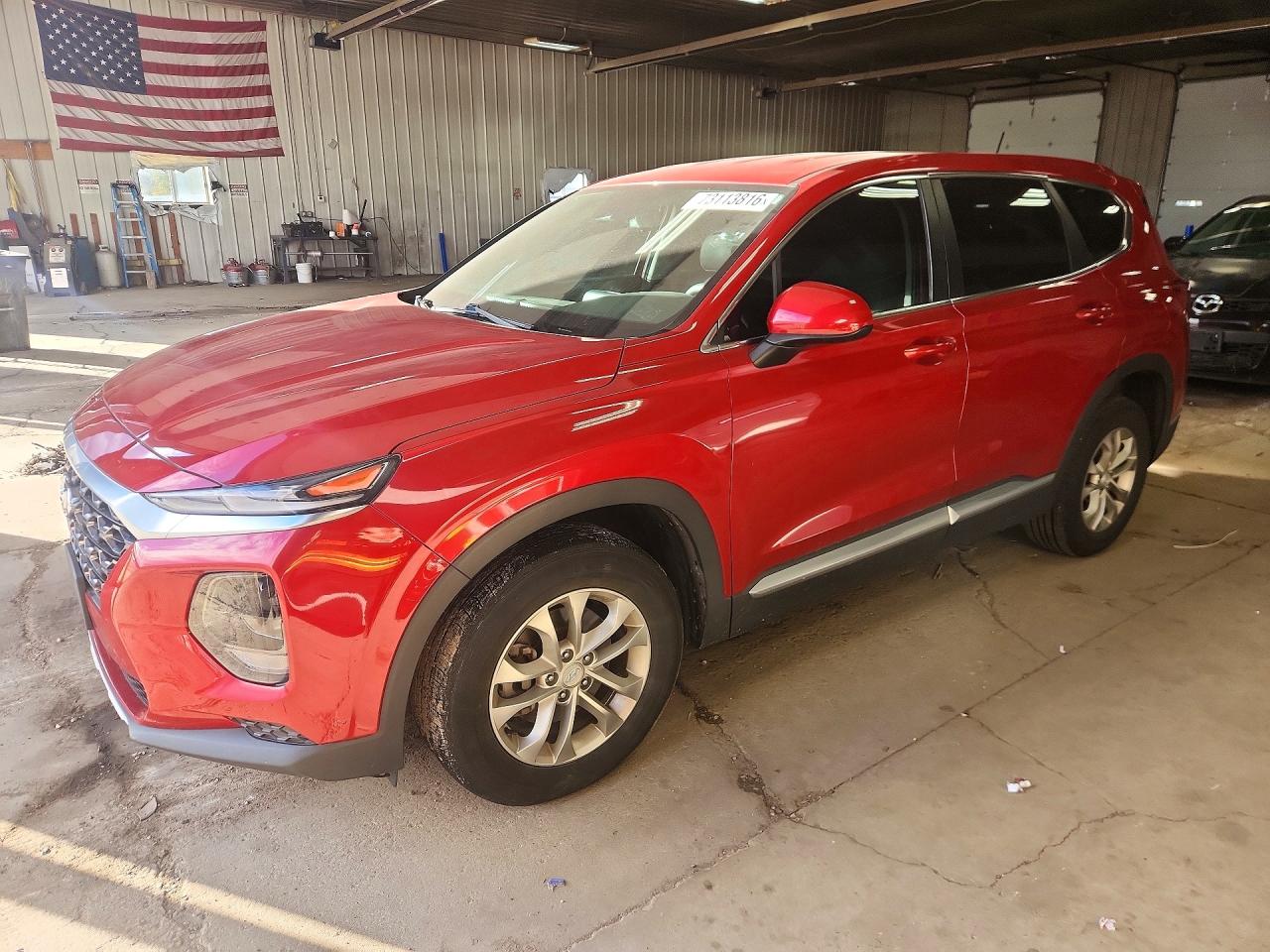 2019 HYUNDAI SANTA FE SE | 5NMS2CAD0KH115366 | UPCARS
