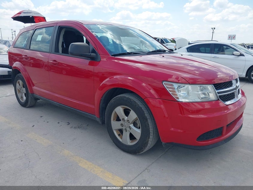 2013 DODGE JOURNEY AMERICAN VALUE PKG | 3C4PDCABXDT537116 | UPCARS