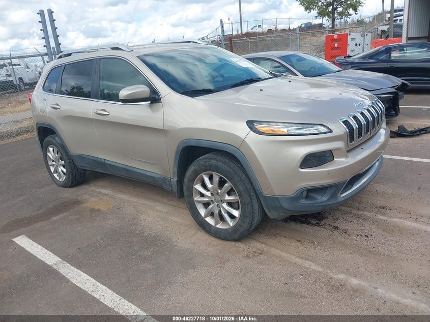 2015 JEEP CHEROKEE LIMITED | 1C4PJMDS8FW663286 | UPCARS