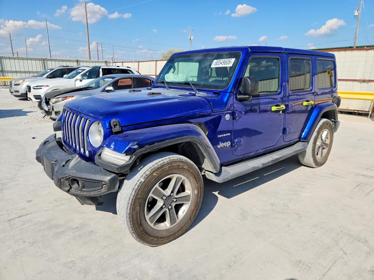 2019 JEEP WRANGLER SAHARA | 1C4HJXEN3KW620239 | UPCARS