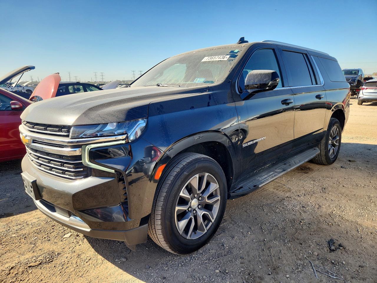 2023 CHEVROLET SUBURBAN K1500 LT | 1GNSKCKD7PR112926 | UPCARS