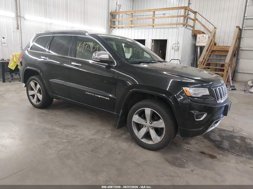 2014 JEEP GRAND CHEROKEE OVERLAND | 1C4RJFCG4EC233143 | UPCARS