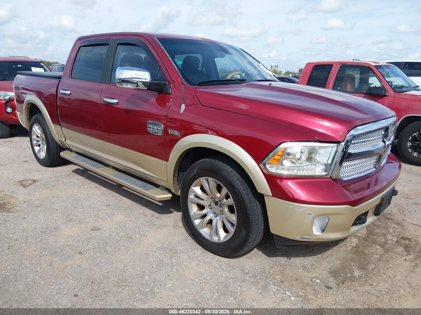 2013 RAM 1500 LARAMIE LONGHORN EDITION | 1C6RR6PT9DS562612 | UPCARS