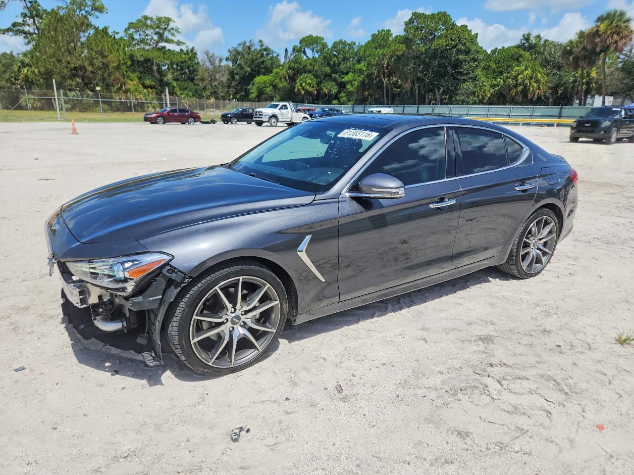 2021 GENESIS G70 ELITE | KMTG34LA5MU072748 | UPCARS