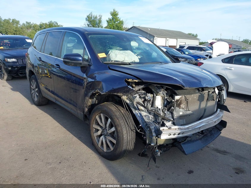 2021 HONDA PILOT AWD EX-L | 5FNYF6H56MB009717 | UPCARS