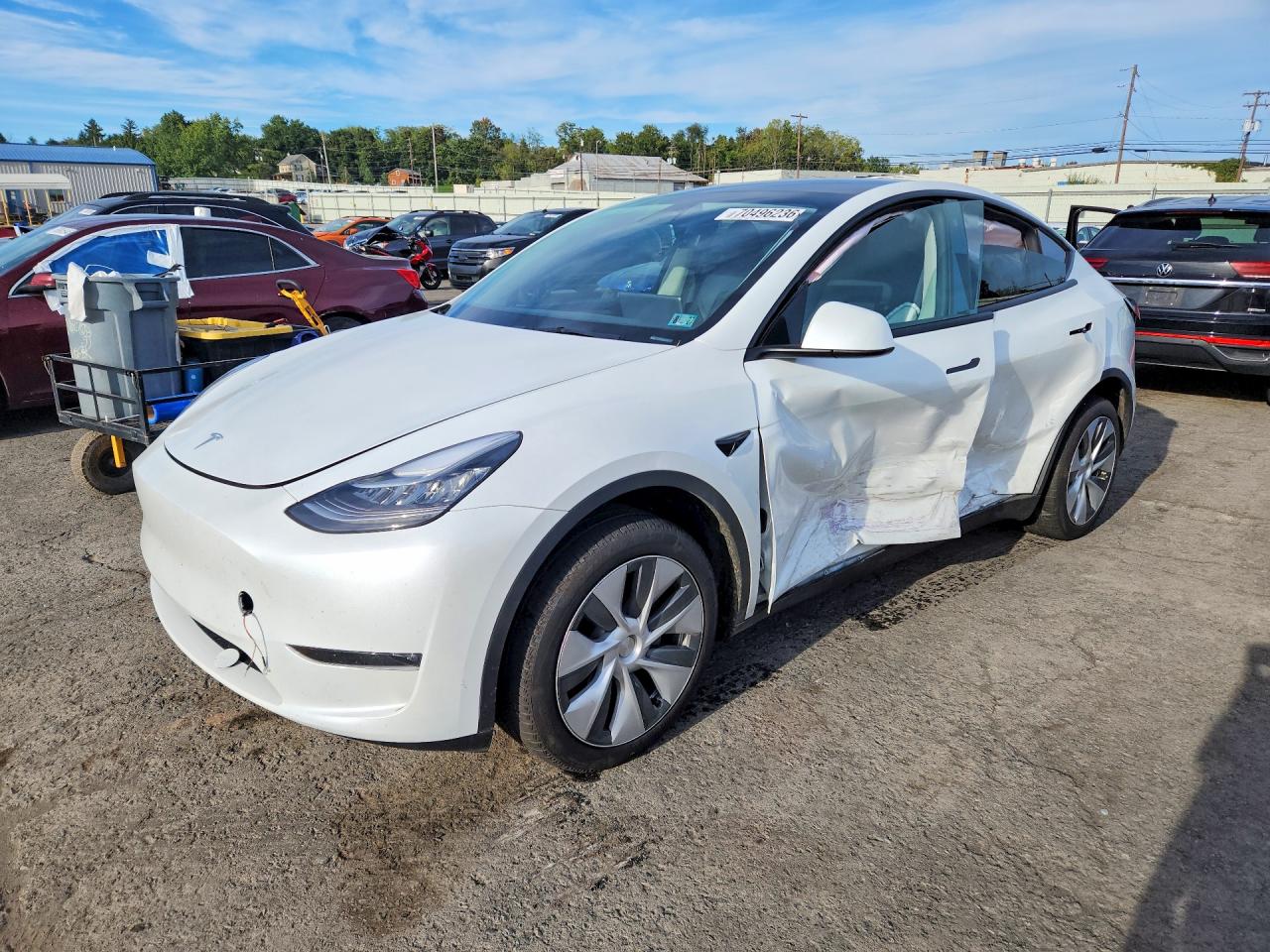 2023 TESLA MODEL Y | 7SAYGDEE1PA111761 | UPCARS
