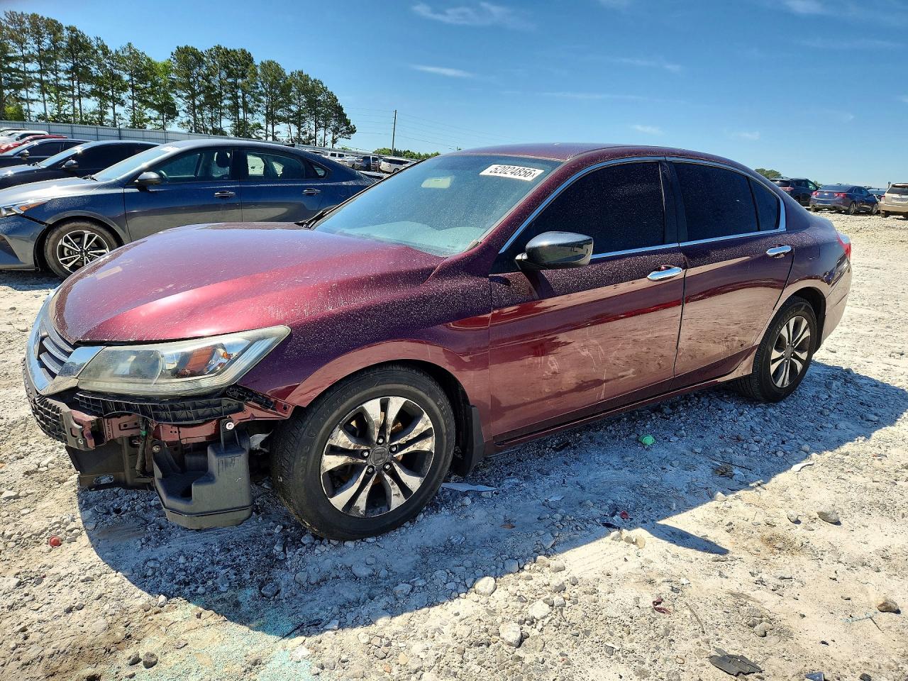 2014 HONDA ACCORD LX | 1HGCR2F33EA034355 | UPCARS