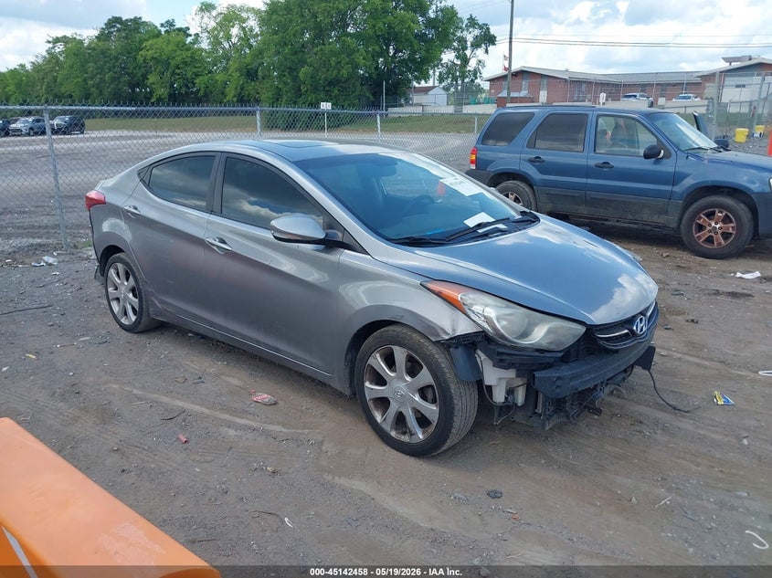 2013 HYUNDAI ELANTRA LIMITED | KMHDH4AE1DU516079 | UPCARS