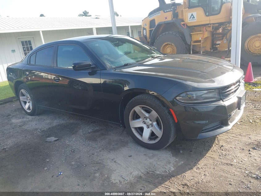 2019 DODGE CHARGER POLICE RWD | 2C3CDXAG2KH739170 | UPCARS