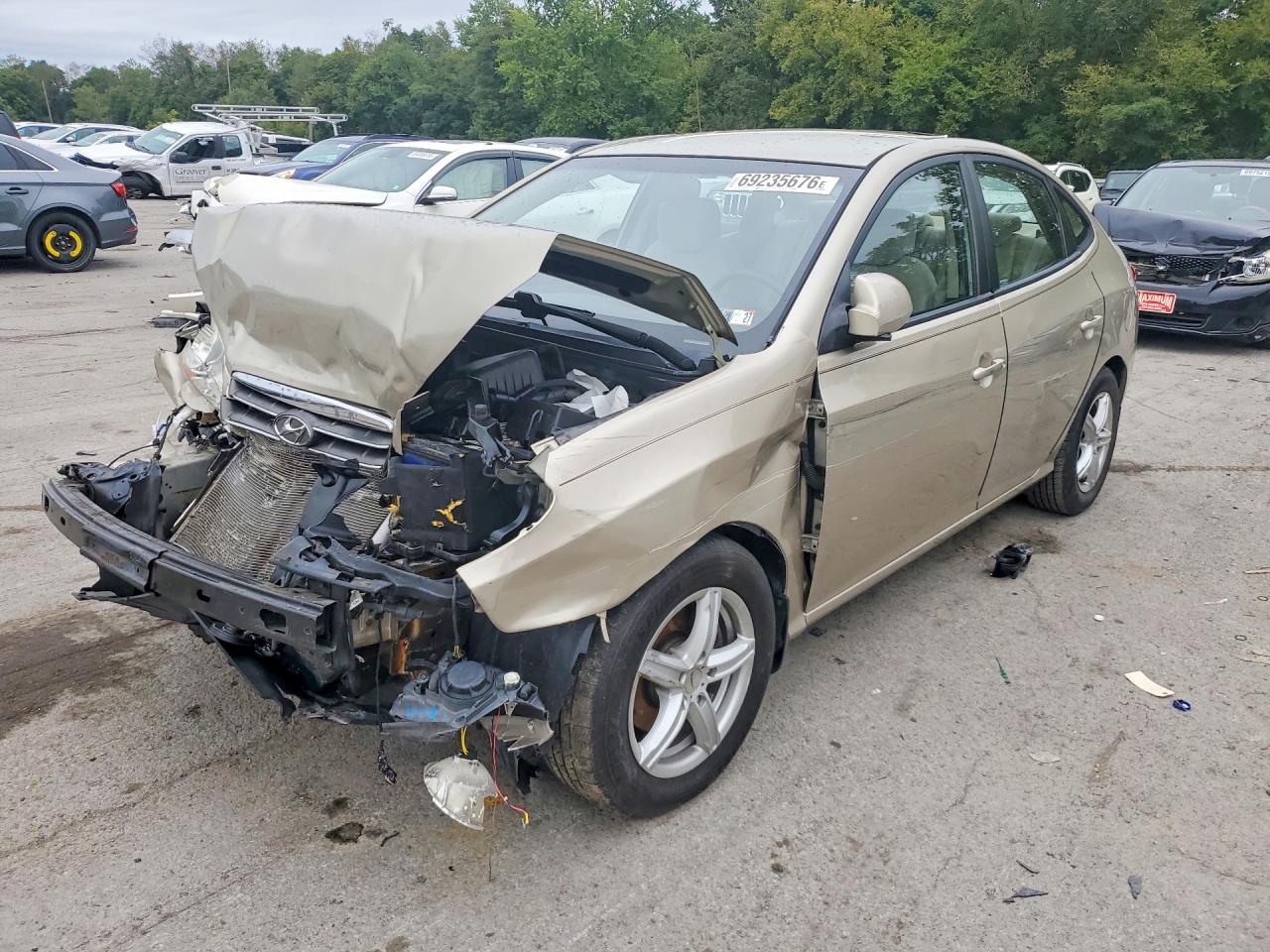 2009 HYUNDAI ELANTRA GLS | KMHDU46D99U600783 | UPCARS