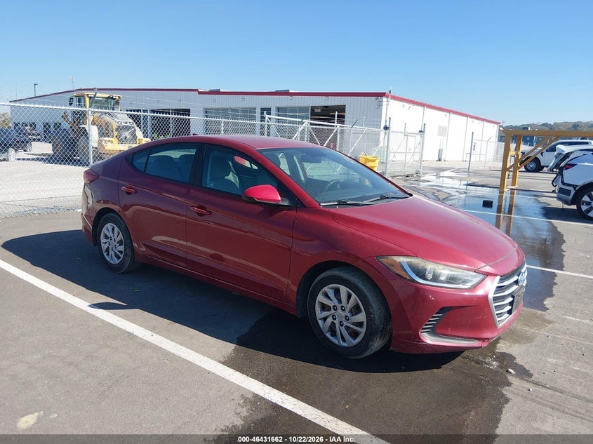2017 HYUNDAI ELANTRA SE | KMHD74LF1HU083362 | UPCARS