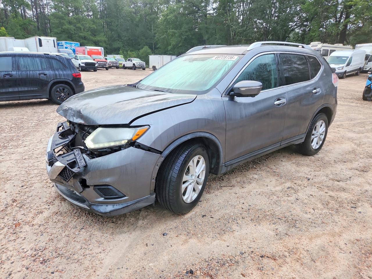 2015 NISSAN ROGUE SV | KNMAT2MV7FP538806 | UPCARS