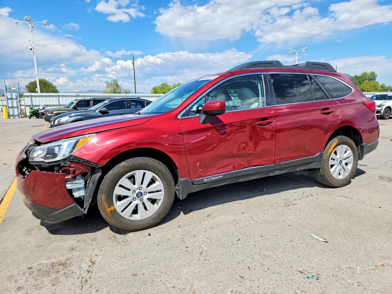 2016 SUBARU OUTBACK 2.5I PREMIUM | 4S4BSBCC6G3203953 | UPCARS