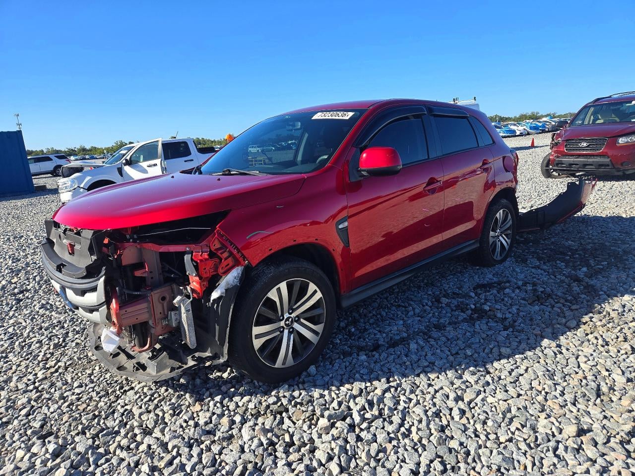 2020 MITSUBISHI OUTLANDER ES | JA4AP3AU6LU029772 | UPCARS