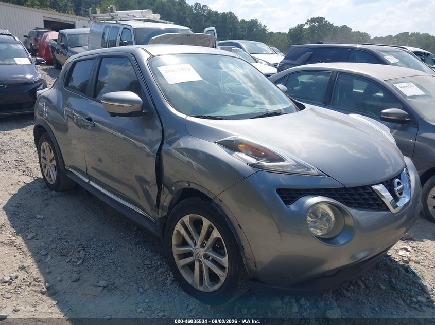 2016 NISSAN JUKE SL | JN8AF5MR2GT606034 | UPCARS