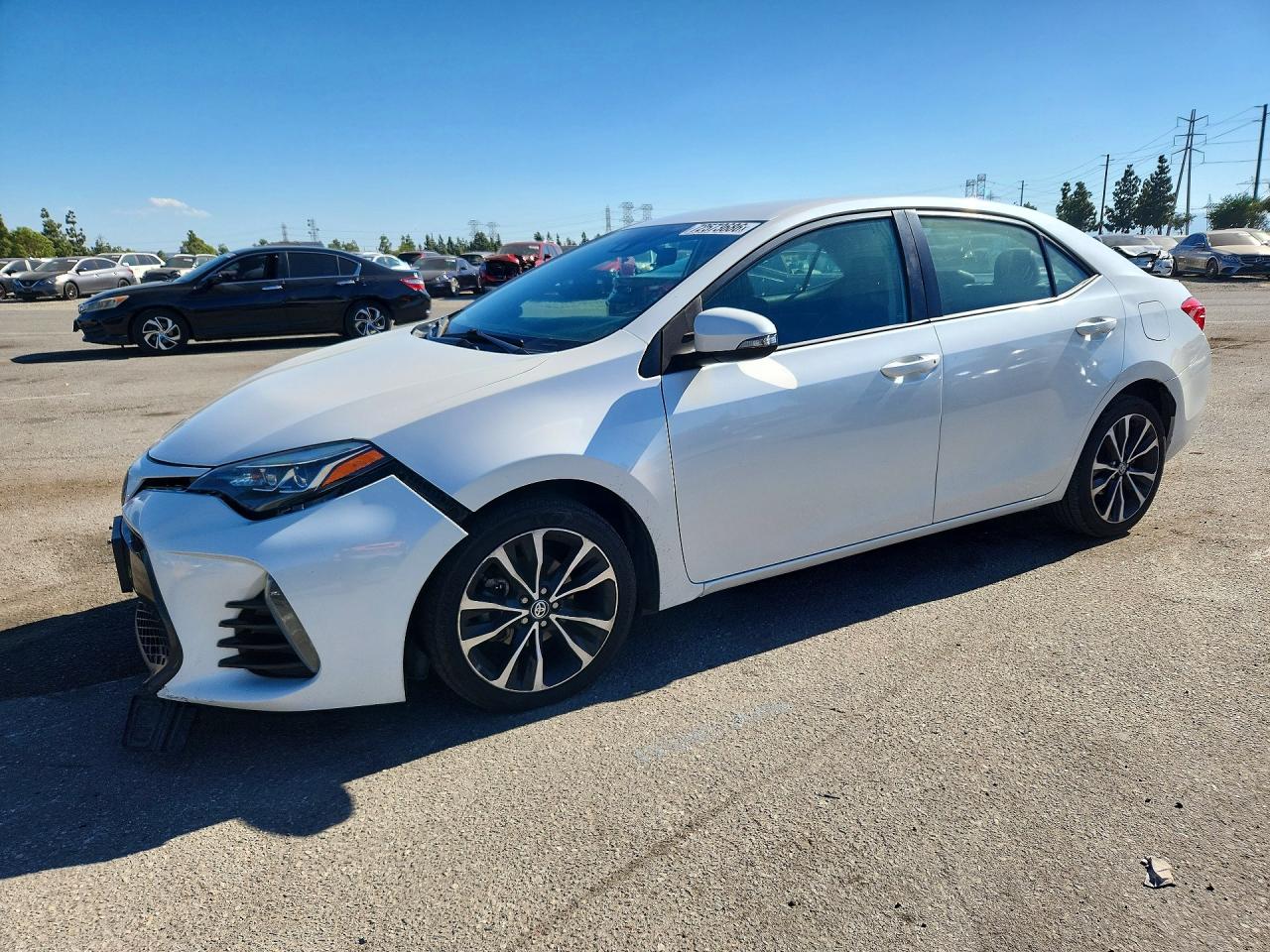 2017 TOYOTA COROLLA SE | 5YFBURHE7HP732306 | UPCARS