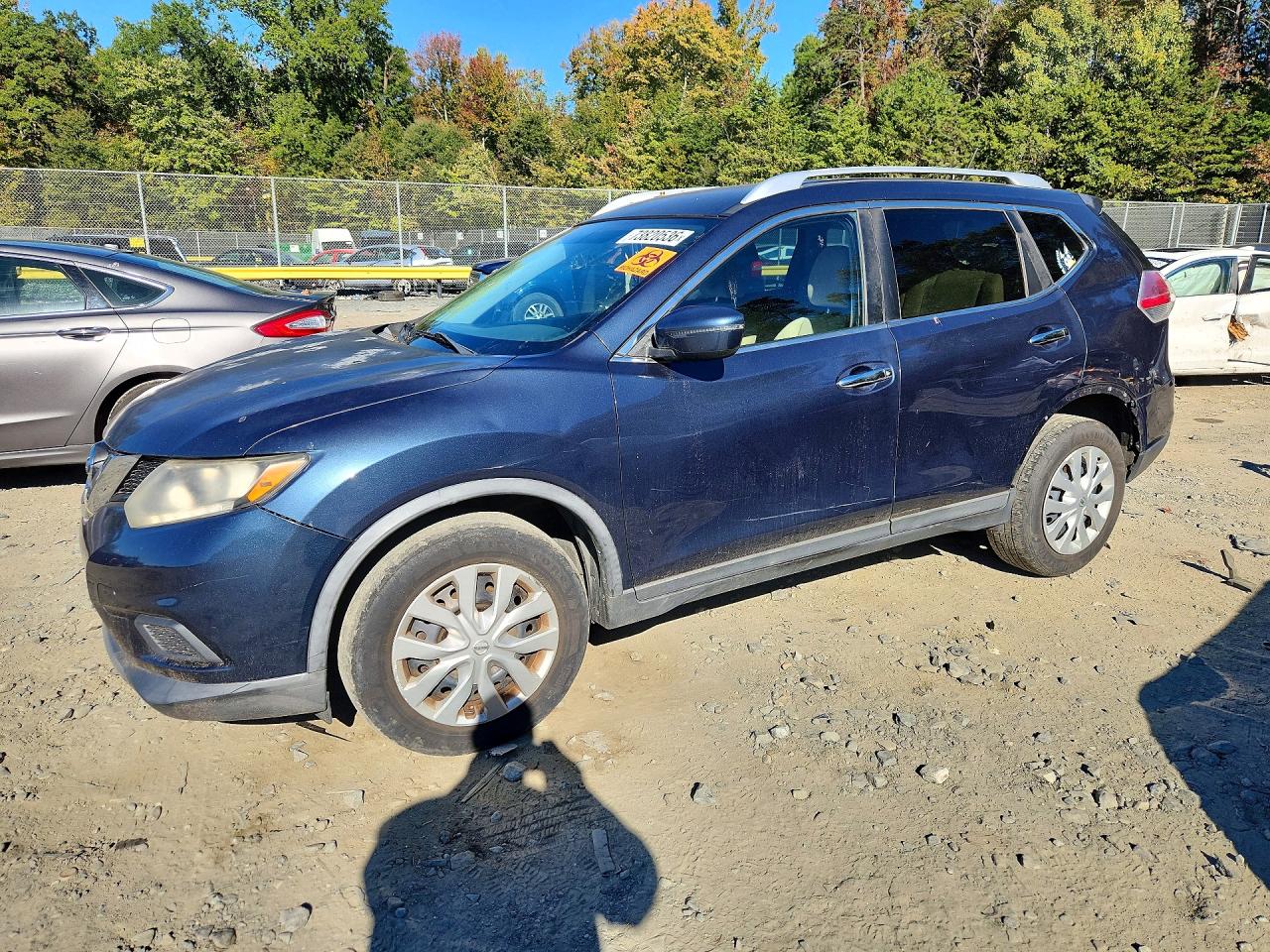 2016 NISSAN ROGUE S | KNMAT2MT3GP658389 | UPCARS