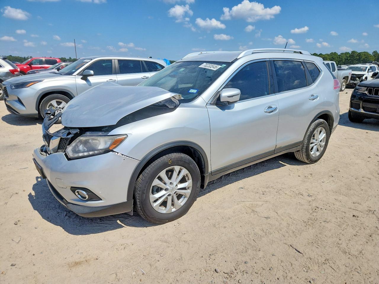 2016 NISSAN ROGUE SV | KNMAT2MT0GP616861 | UPCARS