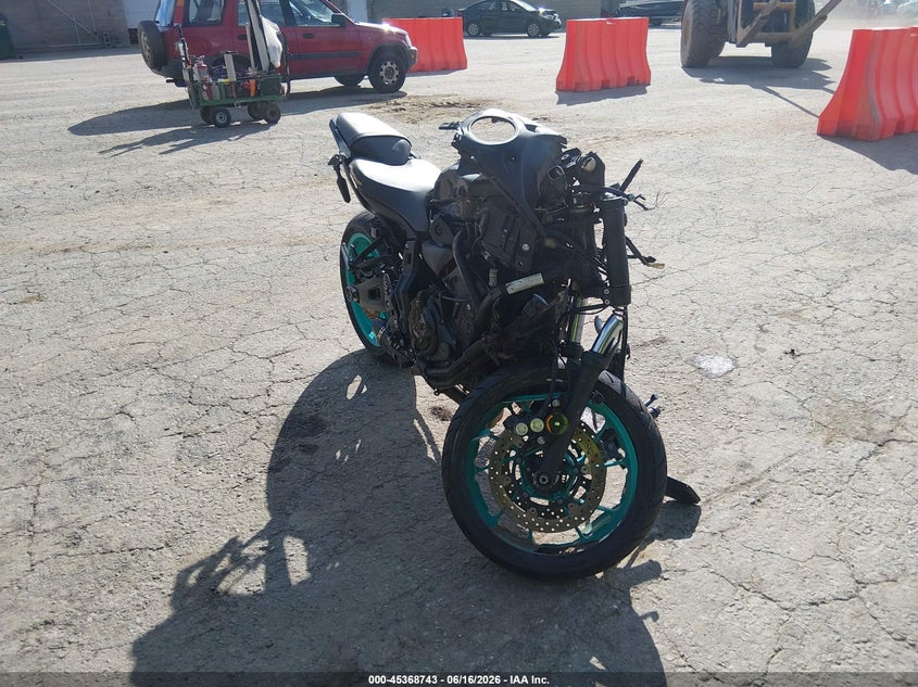 2022 YAMAHA MT07 | JYARM32E0NA006593 | UPCARS