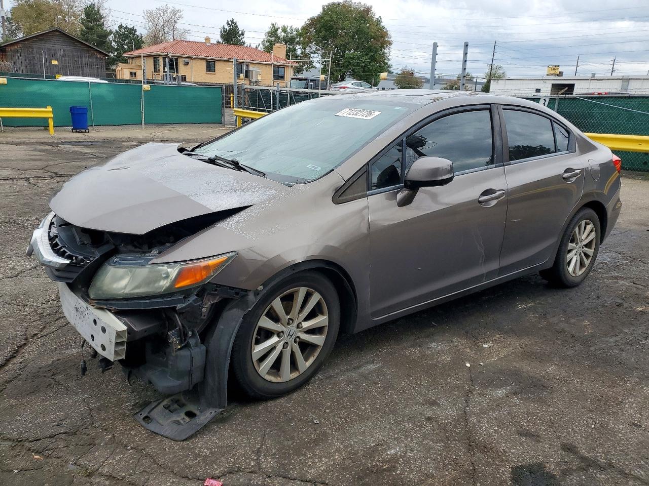 2012 HONDA CIVIC EX | 2HGFB2F84CH538683 | UPCARS