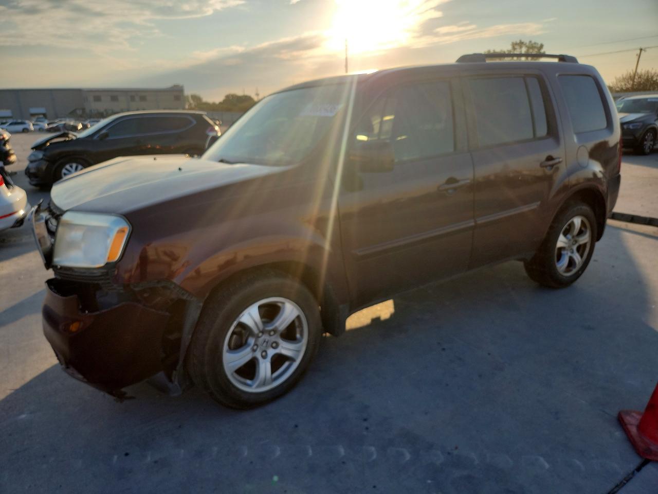 2013 HONDA PILOT EXL | 5FNYF3H50DB018959 | UPCARS