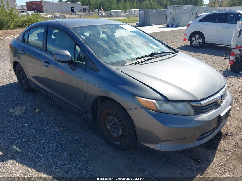 2012 HONDA CIVIC LX | 19XFB2F56CE035480 | UPCARS