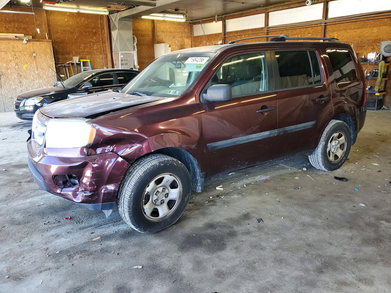 2011 HONDA PILOT LX | 5FNYF4H20BB053784 | UPCARS