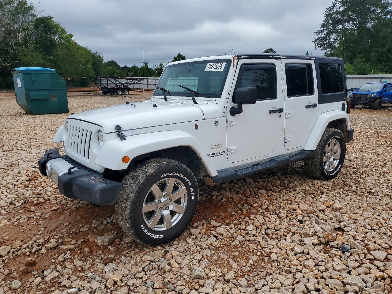 2012 JEEP WRANGLER SAHARA | 1C4BJWEG1CL118754 | UPCARS