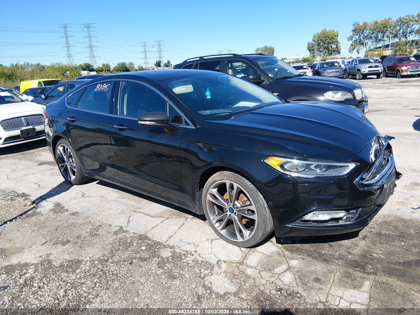 2017 FORD FUSION TITANIUM | 3FA6P0D94HR120657 | UPCARS