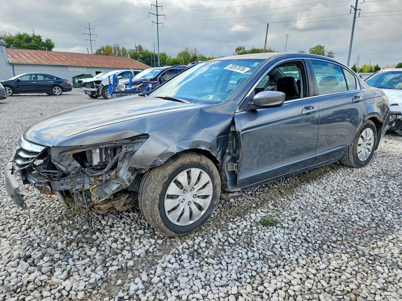 2012 HONDA ACCORD LX | 1HGCP2F30CA217277 | UPCARS