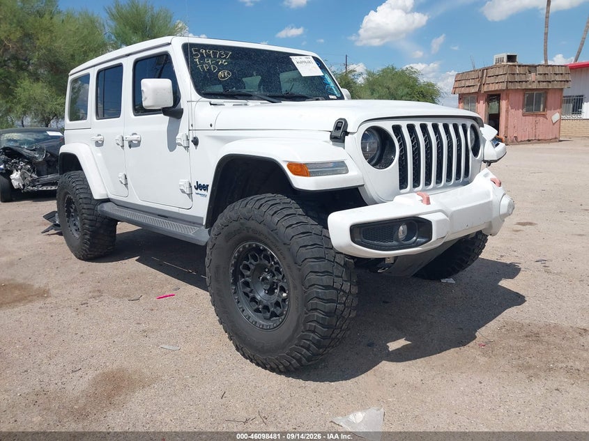 2022 JEEP WRANGLER 4XE UNLIMITED HIGH ALTITUDE 4X4 | 1C4JJXP62NW126076 | UPCARS