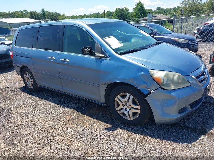 2005 HONDA ODYSSEY EX-L | 5FNRL38755B060091 | UPCARS