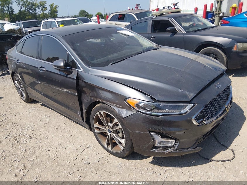 2019 FORD FUSION TITANIUM | 3FA6P0D90KR123904 | UPCARS