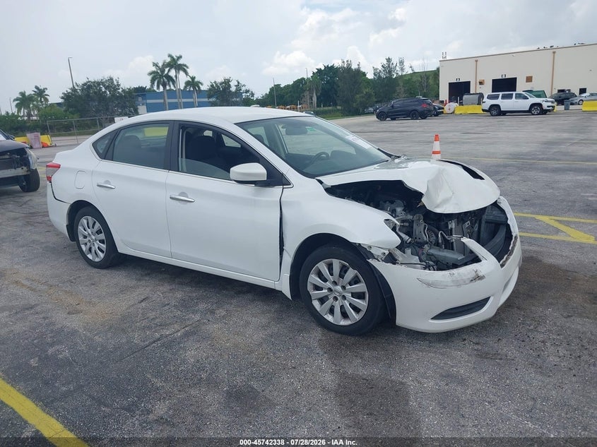 2015 NISSAN SENTRA SV | 3N1AB7AP9FY382548 | UPCARS