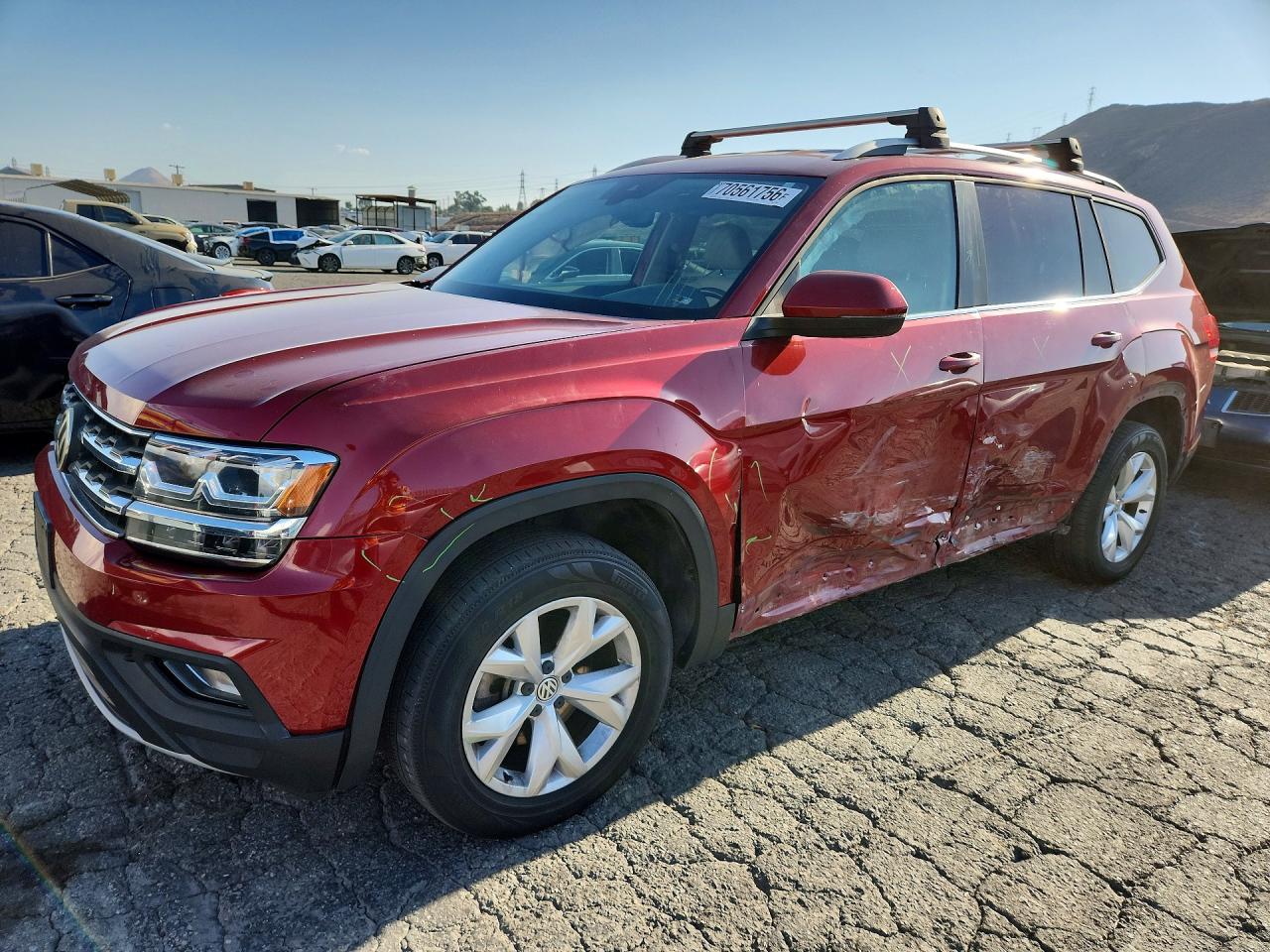 2018 VOLKSWAGEN ATLA SE | 1V2LR2CA5JC576393 | UPCARS