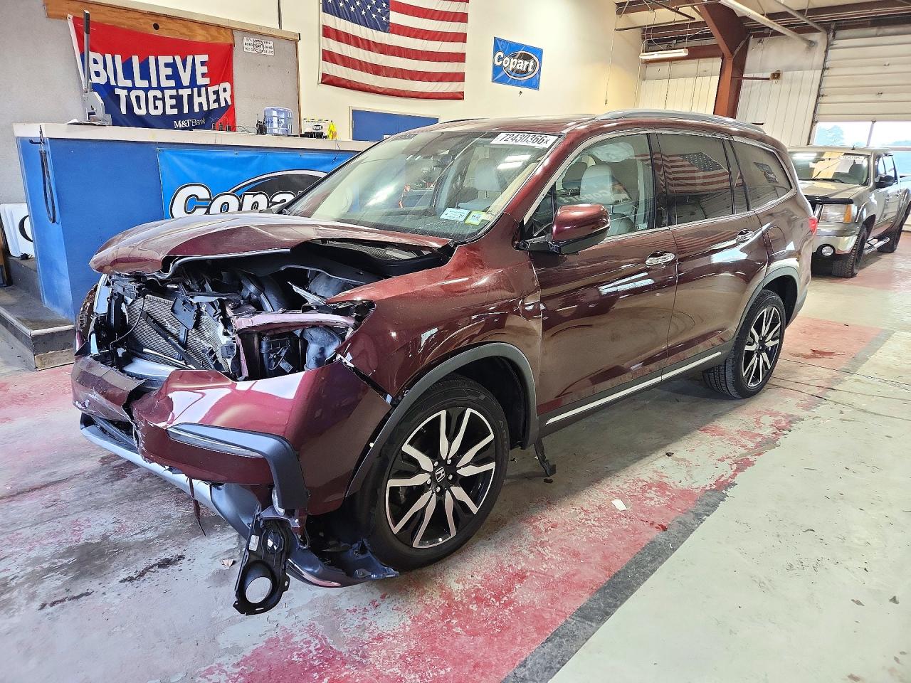 2022 HONDA PILO TOURING | 5FNYF6H91NB000153 | UPCARS