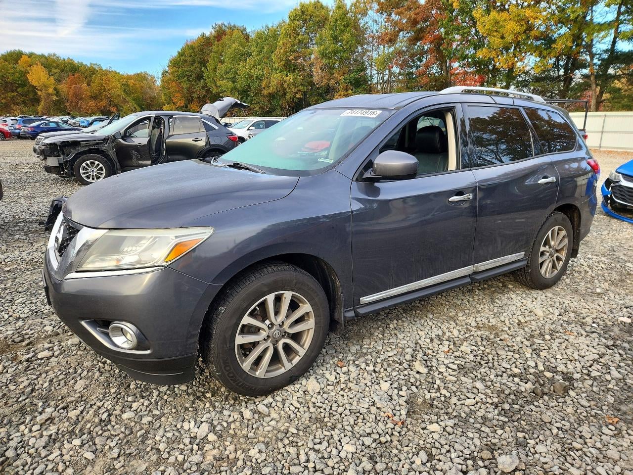 2014 NISSAN PATHFINDER SL | 5N1AR2MM0EC650645 | UPCARS
