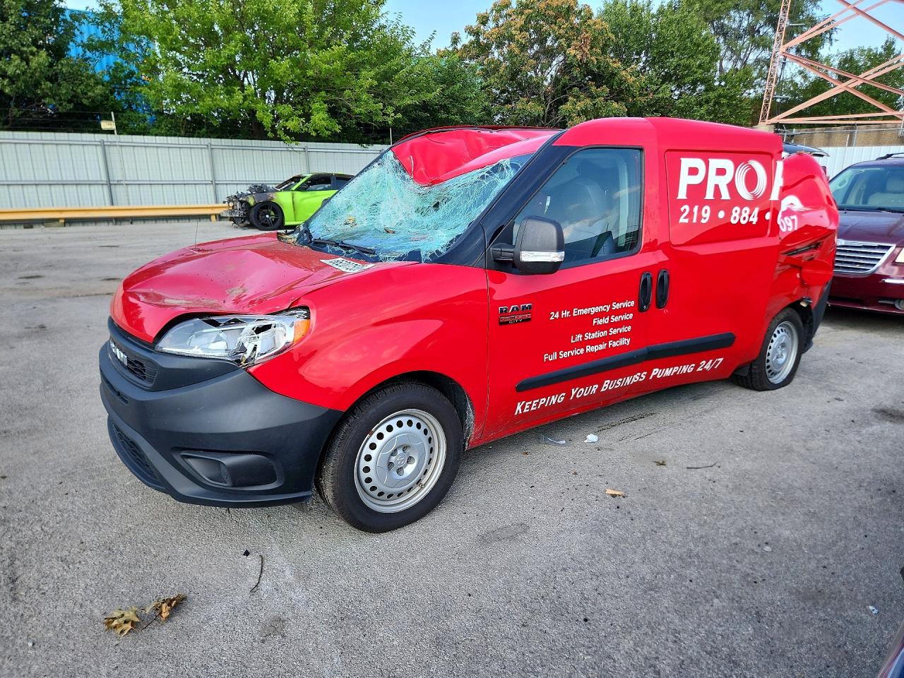 2019 RAM PROMASTER ST | ZFBHRFAB1K6M19554 | UPCARS
