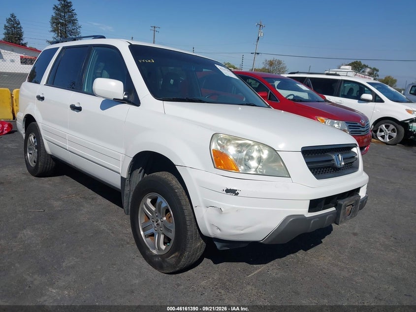 2004 HONDA PILOT EX-L | 2HKYF18524H579511 | UPCARS