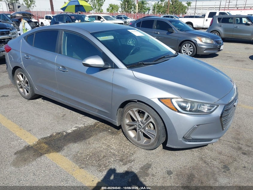 2017 HYUNDAI ELANTRA LIMITED | 5NPD84LF0HH114760 | UPCARS