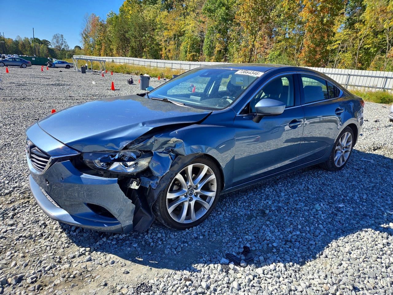 2017 MAZDA 6 TOURING | JM1GL1V52H1141660 | UPCARS