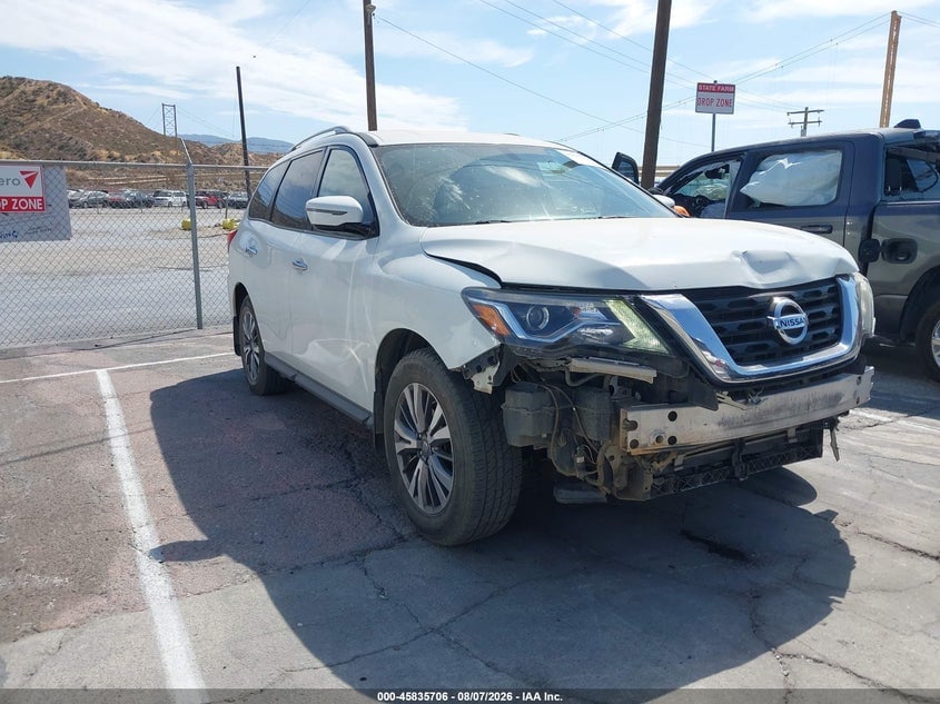 2019 NISSAN PATHFINDER S | 5N1DR2MN0KC581957 | UPCARS