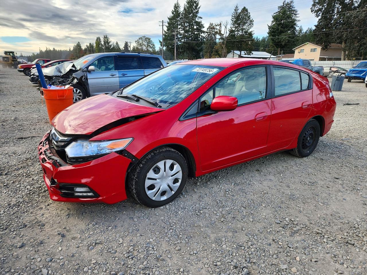 2014 HONDA INSIGHT | JHMZE2H34ES003173 | UPCARS