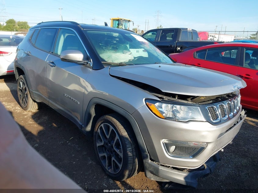 2017 JEEP NEW COMPASS LIMITED 4X4 | 3C4NJDCB1HT665222 | UPCARS