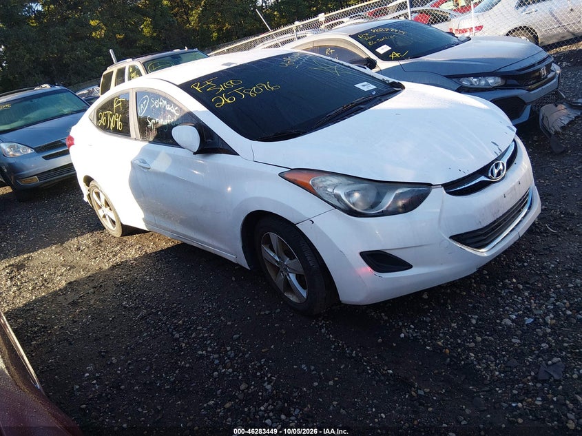 2013 HYUNDAI ELANTRA GLS | 5NPDH4AE2DH395187 | UPCARS