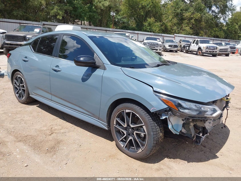 2025 NISSAN SENTRA SR | 3N1AB8DV8SY207296 | UPCARS