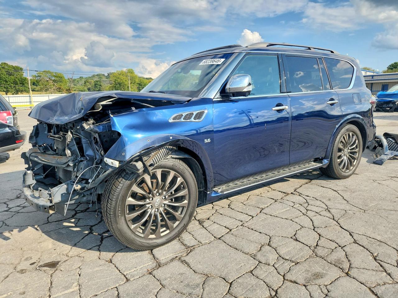 2017 INFINITI QX80 LIMITED | JN8AZ2NE1H9151547 | UPCARS